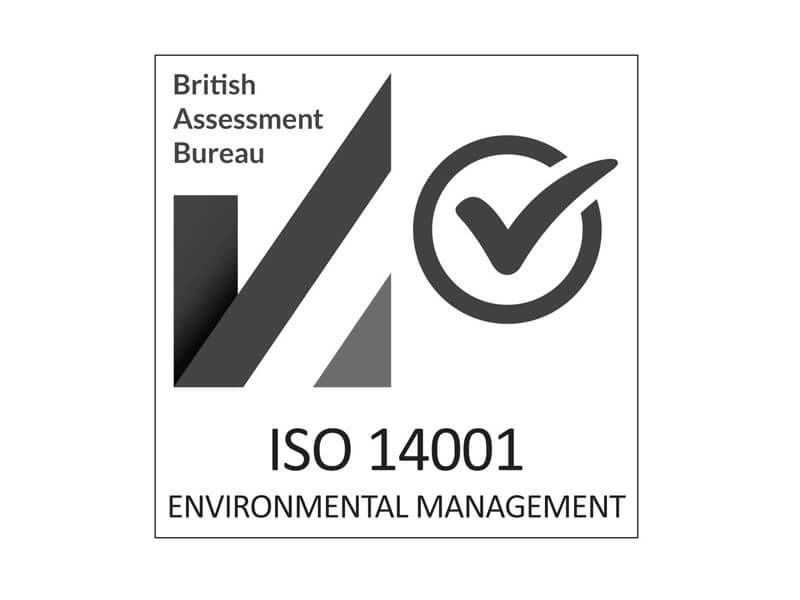 Vertec Accreditations ISO 14001 grey