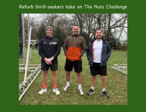 Refurb thrill-seekers take on The Nuts Challenge