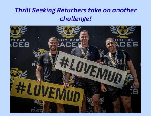 Thrill seeking Refurbers take on another Challenge!